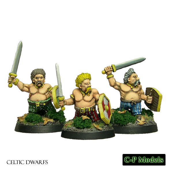 Celtic Dwarfs with swords