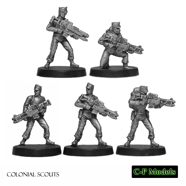 Colonial scouts squad